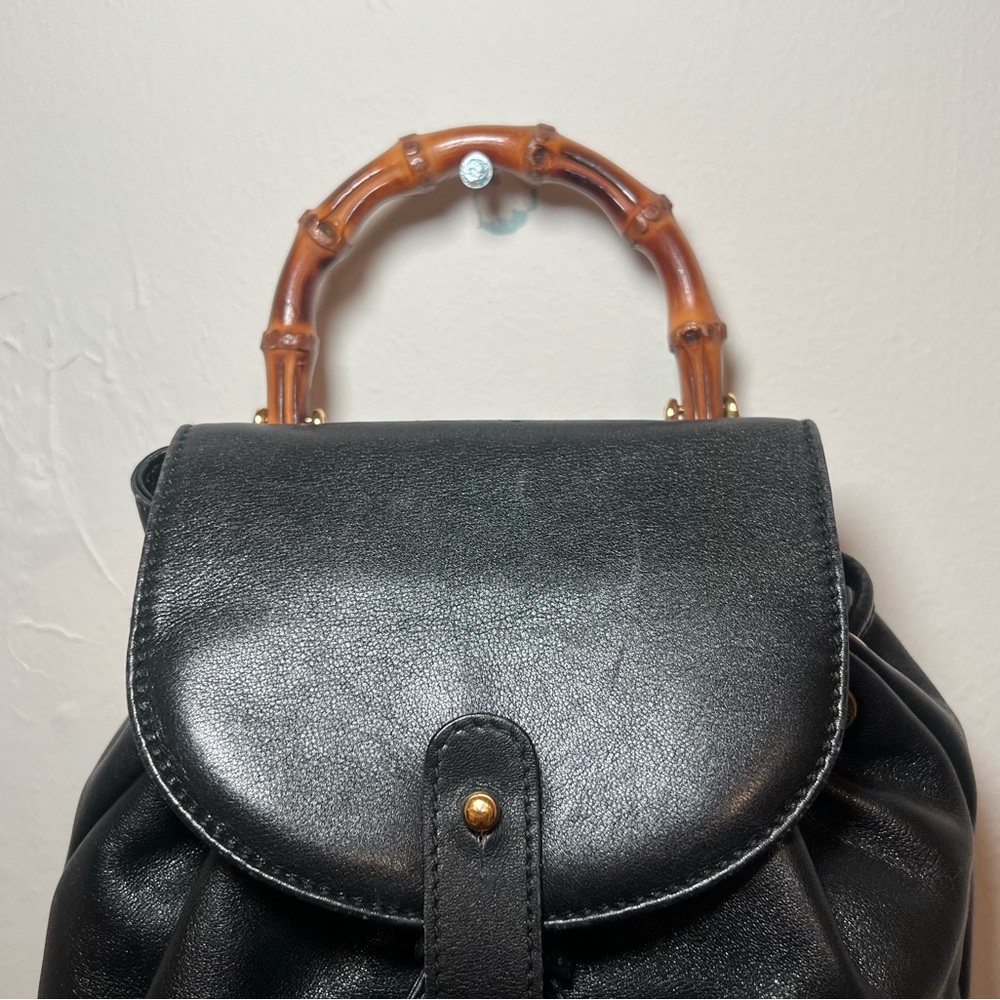 Vintage Gucci Bamboo mini backpack - Picture 9 of 9